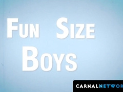 Milo's hard boner twitched as Cain Marko's cock got plugged hard and deep into his as