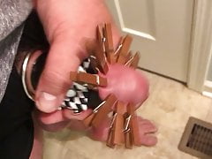 Painful wanking