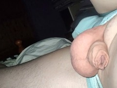 Hitachi, sex toy, pre cum dripping