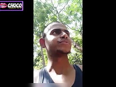 Desi indian boy outdoor dick flashing and urine discharge