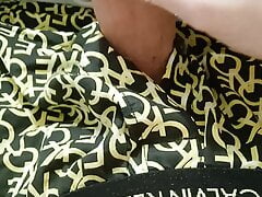 Fingering his cock with thoughts of deep blowjob from my cousin