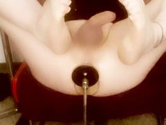 Gay fucks bussy with dildo machine and Pps goon
