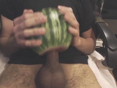 Fucking a Watermelon
