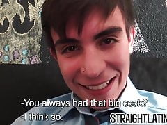 Latino twink turns gay and drills jock raw after cocksucking