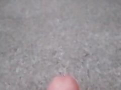 I CUM ON THE CARPET AND THIS TIME SHE WILL GET ANGRY