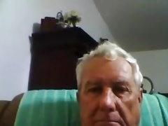 grandpa stroke on webcam