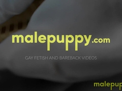 Step-father Richard Lennox taunts his son with his jockstrap