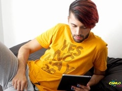 Camilo Brown Fingers Ass Orgasm