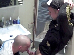 Arab sucked and fuck a gay in bathrroom