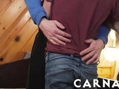 Super Tall Adam Ryan Barebacks Toned Logan Cross