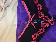cumon black nice panties