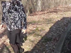 Crossdresser Jane Dogging 2
