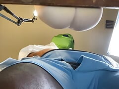 Alien Businessman Fucking Sex Doll Until Cumming While Wearing A Dress-Shirt And Underwear