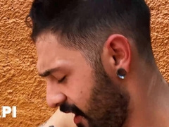 Hairy man Igor Lucios Boinks No condom Lovely Joe Dave From Behind In A Back Alley - PAPI