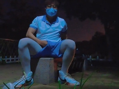 Roadside getting off and climax after college