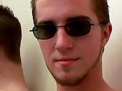 Young guy Potter sucks his own cock during masturbation