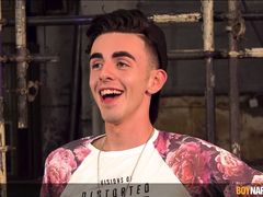 Jesse Evans milked for jizz by kinky daddy Sebastian Kane
