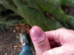 A wank in the woods