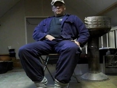 Good-sized-Wood Farmer Father Drains Off
