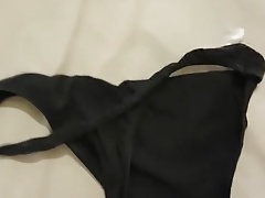 Wanking in nylon mmm