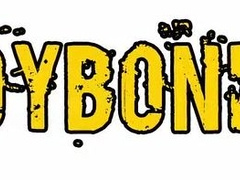 BAD MAN RESTRAIN BONDAGE - Damien faps his sub Devons wood while he is corded