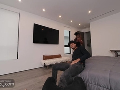 Tony Genius - Your Black Boyfriend Rides Big Dick And Bangs You Bareback In Your Future Bedroom Hd