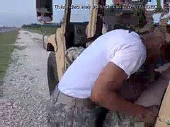 Military homo converse line ass Cheeks Get Spread on the Panangra Canal