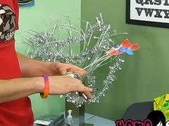 Emo gay sucks his boyfriend off before being dicked down