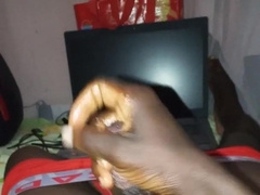 Fapping and Spunking on my Abdomen after a Nightmare