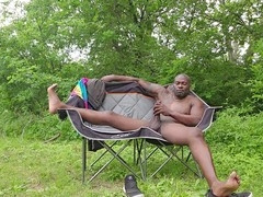 Public, big black cock solo, solo