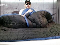 Feathered Friends Down Comforter Huming with Cum