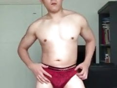 Super Hot Big DICK Handsome Asian Guys Masterbation Show