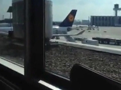 Public Getting off: Airport Piss and Jizz