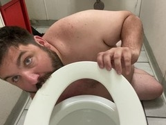 Middle-aged man enjoys fetish play in HD videos