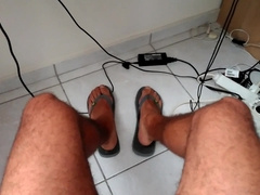 Bator with a kind of soles fetish