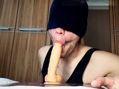 Gay deepthroat, gay suck, young dildo