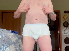 Dad undresses jacks - comes