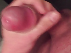 Playing with my thick cock. Who wants to finish me?