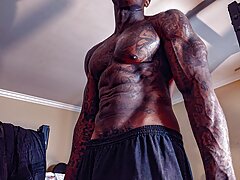 Big Black Hairy Dick Worship Hallelujah Johnson (Value's)