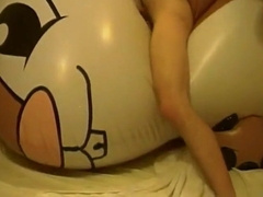 Giant inflatable toy humping cum 4