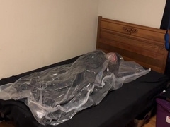 Dec 13 2022 - Vacpacked In My Cpd Leather Jacket With My Latex Face Mask And Tons Of Leather