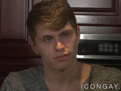 Handsome studs have a cock sucking session before anal