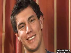 Handsome surfer boy masturbates his hot prick