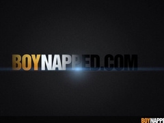 BOYNAPPED - Jesse Evans wanked for cum by nasty dad Sebastian Kane