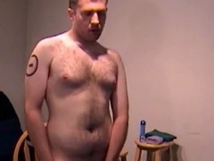 Straight gay, elder, beating off