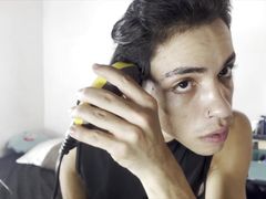 Venezuelan with Huge 22cm Cock Gets His Milk with His Tight Toy