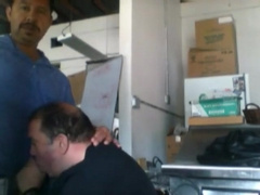 big latin daddy and uncle perry sucking cum