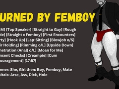 [Audio] Gay-for-pay Himbo Lured by Femboy Listener