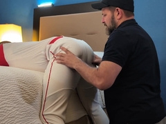 Super-naughty coach penetrates his fave player