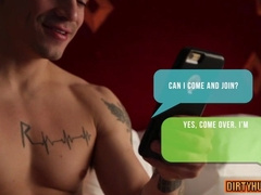 Watch these muscular guys get hot and heavy with cumshots